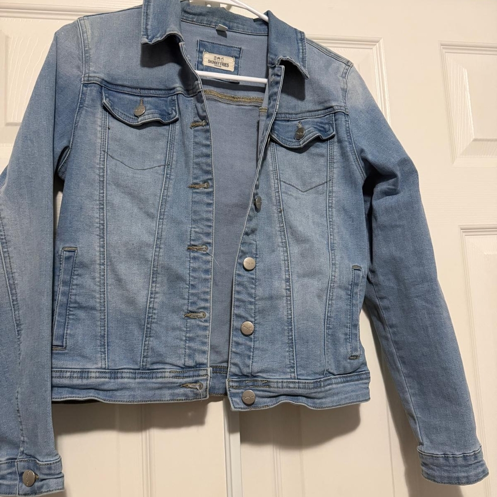 Universal Thread Light Blue Jean Jacket - image 1